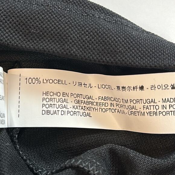 Zara W & B Long Sleeve V-Neck Semi-Sheer Black Delicate Blouse Top Size L - Picture 13 of 14